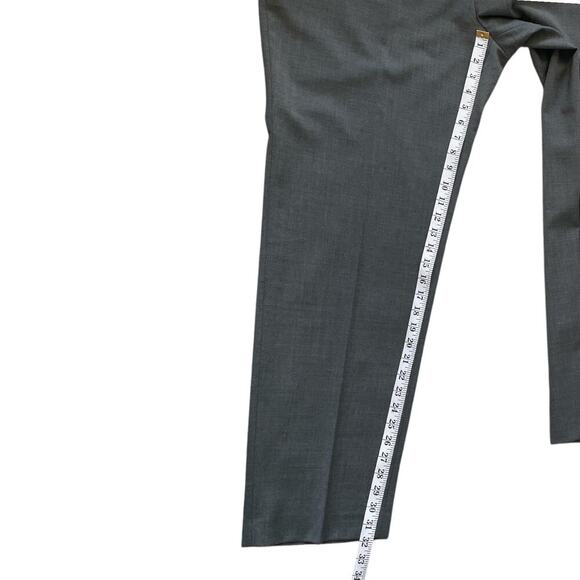 Lauren Ralph Lauren Men’s Dress Pants High Performance Wool Trousers Gray 40/32 - Picture 8 of 10